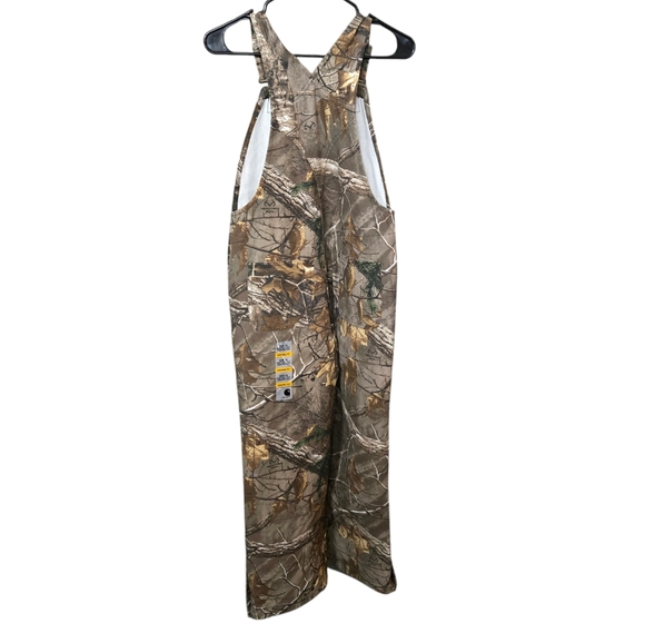 New Carhartt Realtree Overalls (KIDS 14) - Picture 2 of 8
